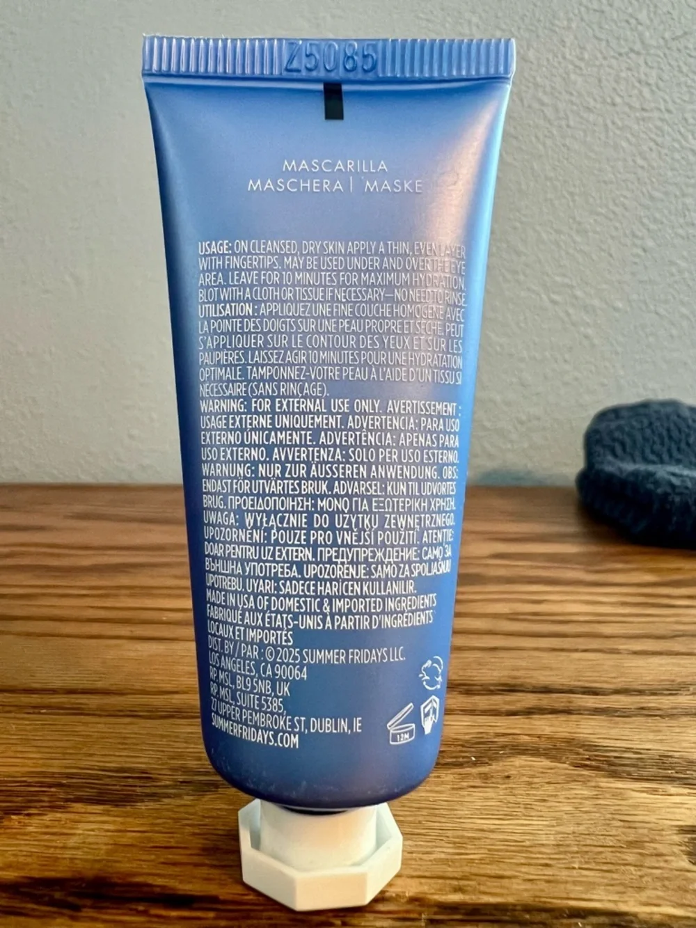 Summer Fridays Jet Lag Mask Hydrating Moisturizer 20g 0.7 oz NEW SEALED Travel